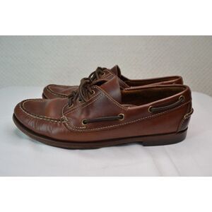 Cabela's Men's 10 Brown Leather Loafer Casual Shoes